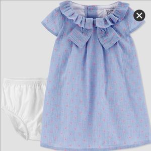 - Carters 3 month polka dot dress new